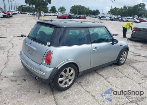 2002 Mini Cooper from USA, damaged, VIN WMWRC33482TE11873